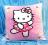 ŚLICZNA POSZEWKA HELLO KITTY TANCERKA 40x40 KOTKA