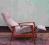 FOTEL KLUBOWY - DESIGN - ART DECO