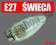 PROMOCJA ŻARÓWKA DIODOWA ŚWIECA  LED LEDY E27 230V