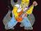 Simpsons - Wanna Rock - plakat 61x91,5 cm