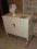 Komoda ludwikowska shabby chic biała bielona RTV