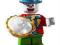 8semka LEGO 8805 MINIFIGURES CLOWN Z TORTEM NEW!