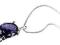 NASZYJNIK PURPLE STONE   *AVON*