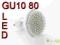 ŻARÓWKA GU10 80 LED CIEPŁA ŻARÓWKI 60 48 24
