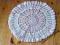 OKRĄGŁA  SERWETKA - średnica  56 cm - szydełko