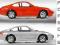 PORSCHE 911 CARRERA 1:24 Czerwony, Srebrny SUPER !