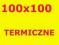 ETYKIETY TERMICZNE LOGISTYCZNE 100x100 Perforacja!