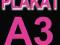 PLAKAT REKLAMOWY, A3, PLAKATY A3! REKLAMA! OD 1SZT
