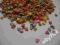 Confetti cukrowe - dekorki - kolorowe serduszka