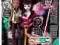 MONSTER HIGH DRACULAURA i CLAWD WOLF upiory zestaw