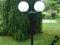 LAMPA LAMPY PARKOWE WYS 1800 KULE BIAŁE ŚR. 300mm