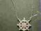 Łańcuszek z piękną przywieszką  z cyrkonii