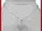 SREBRNA ZAWIESZKA + ŁAŃCUSZEK NA PREZENT OD ELIZY!