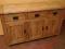EKSKLUZYWNA SOLIDNA KOMODA DĘBOWA Z LITEGO DREWNA