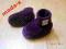 H&M fioletowe buciki ciapki śliczne, 10 cm