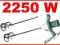 MIESZADŁO ELEKTRYCZNE 2250 WATT + DWA MIESZADŁA !!