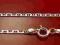SREBRNY ŁAŃCUSZEK SUPER WZÓR 50cm !!! SREBRO pr925