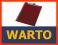 Teczka dwustronna  Klip A4 Clipboard PCV  F VAT