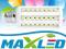 ! ŻARÓWKA E27 72 SMD 5050 LED CIEPŁA jak 80W