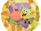 Spongebob i Patryk Balon 45 cm Okragly