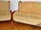 Komplet sofa + fotel tapicerowane welurowe BCM