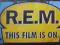 R.E.M. This Film Is On VHS 1991 ENGLAND