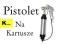 Pistolet lakierniczy do mas natryskowych Kartuszy