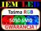 Taśma LED RGB 12m+ sterownik44 wzmacniacz zasilacz