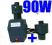 OSTRZAŁKA DO WIERTEŁ 90W 3-16MM ADAPTER AŻ DO 16MM