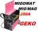 MIGOMAT 250 MIG/MAG GEKO 250A + RED + DRUT MIG MAG
