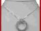 SREBRNA ZAWIESZKA + ŁAŃCUSZEK NA PREZENT! OD ELIZY