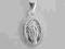 Medalik srebrny 29 Matka Boska Cudowna pr 925