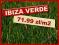 Sztuczna trawa Ibiza Verde 30 mm 400cm gęsta orlik