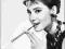 AUDREY HEPBURN - CIGARET - piękny plakat 61x91.5cm