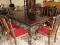 Piękny Orginalny Kpl. Chippendale Stół + krzesła