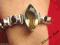 Elegancka SEXI Bransoleta CYTRYN Granaty SREBRO 92