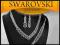 Komplet kolia Swarovski ślubna wieczorowa KP11 !