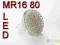 ŻARÓWKA MR16 80 LED CIEPŁA ŻARÓWKI 60 48 24