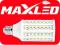 ! ZAROWKA E27 88 SMD 5050 LED CIEPŁA jak 100W