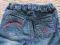 MOTYLKI jeansy 98 cm 2 - 3 l. j.NOWE + GRATIS