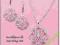 Avon komplet biżuterii posrebrzanej dla Pań