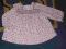 H&M śliczna bluzka tunika, r. 2-4m