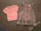 DKNY DONNA KARAN + NEXT SUKIENKA KOMPLET 3-6 M