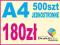 ULOTKI/ULOTKA PLAKAT A4 500 SZT JEDNOSTRONNE KOLOR