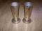 2 Wazony metalowo mosiężne