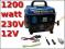 AGREGAT PRĄDOTWÓRCZY GENERATOR 1200W 230V, 12V