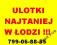 ULOTKI A6 5000szt. DWUSTRONNE  Z PROJEKTEM / Łódź