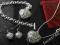 Sliczny komplet  ~ 925 Sterling Silver