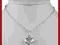 SREBRNA ZAWIESZKA+ŁAŃCUSZEK NA PREZENT OD ELIZY