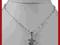 SREBRNY KOMPLET ZAWIESZKA + ŁAŃCUSZEK NA PREZENT!